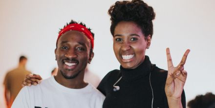 young people smiling