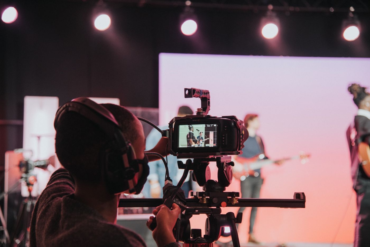 Church Online being filmed live